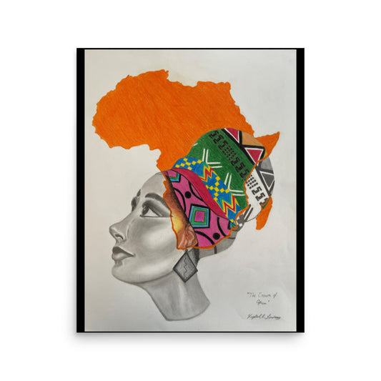 "The Crown of Africa" Art Print
